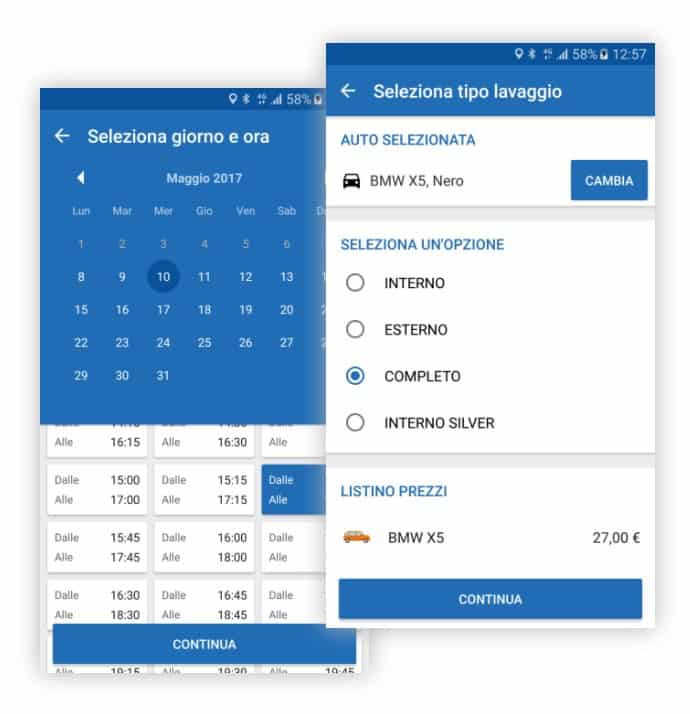Prenota ora app 2 - Prenota ora