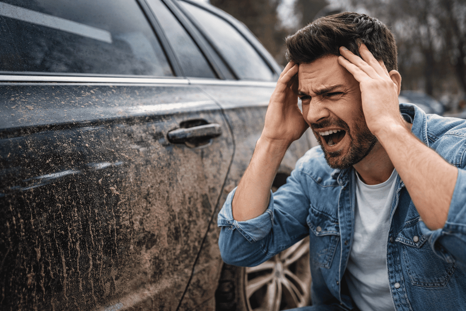 perché l’auto si sporca subito